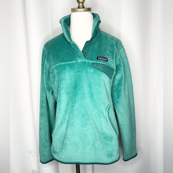 PATAGONIA Snap T Fleece Pullover in Teal - Picture 1 of 8